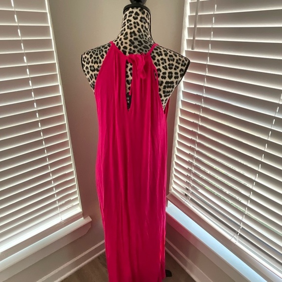 Women’s Adora Fuschia Sundress Maxi Length - NWT - Small - Large - Picture 2 of 2